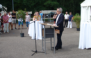 Familienfest Ansprache auf einem Familienfest.